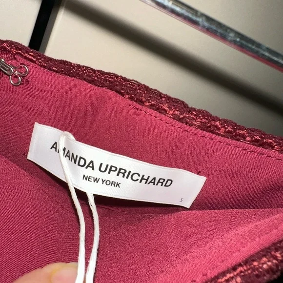 Amanda Uprichard Revolve Ceronne Top & Dale Skort Set in Russet Size S - Picture 12 of 14